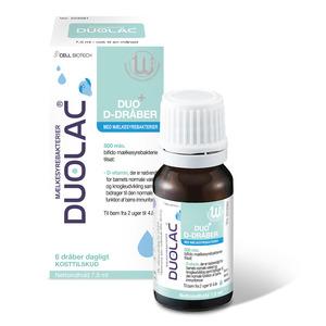 Duolac Duo+ D-dråber - 7,5 ml